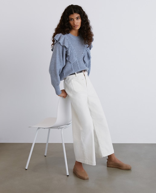 Pantalón culotte pana cinturón · Fórmula Joven · El Corte Inglés