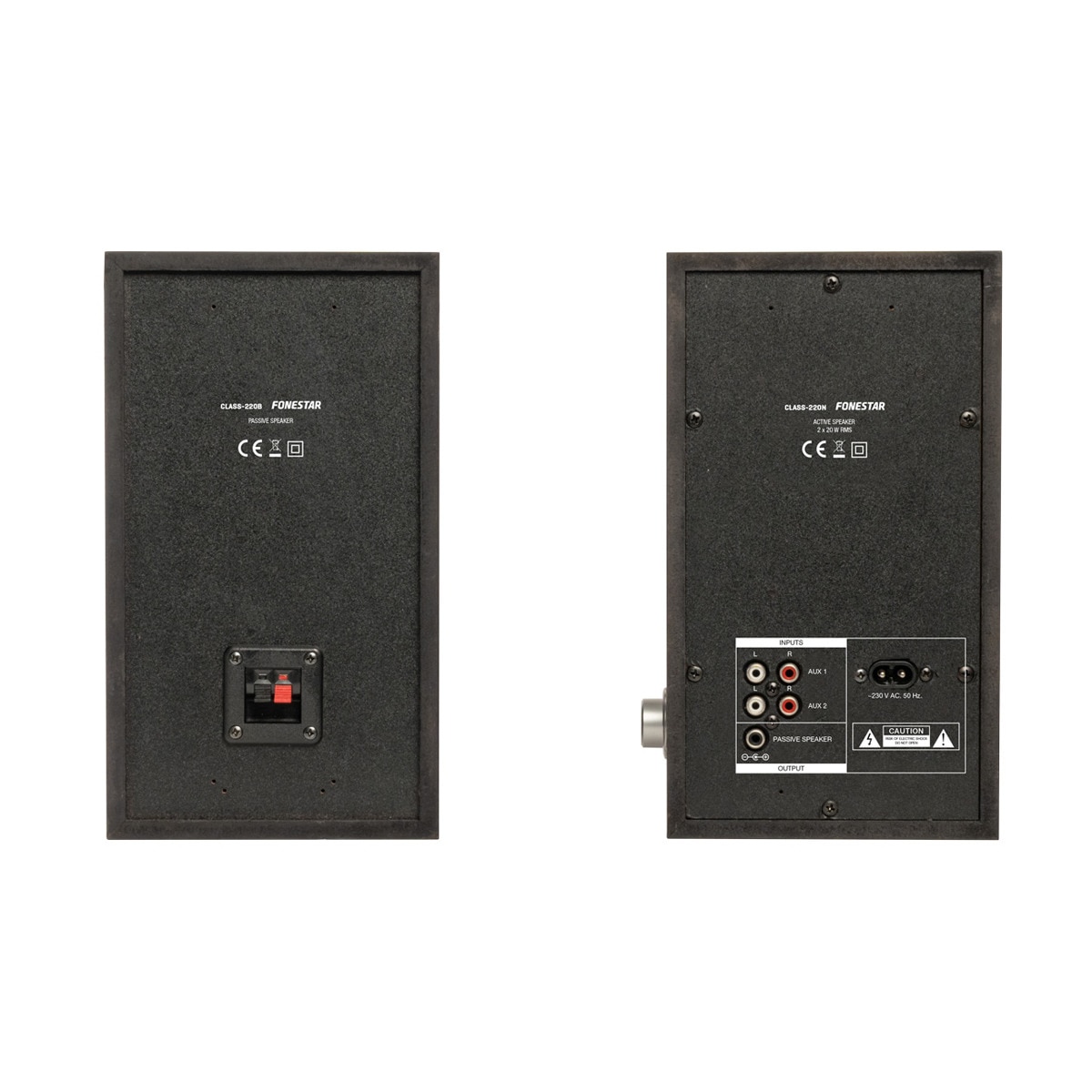 Altavoces activos Hi Fi Fonestar CLASS-220N (Pareja) Negro-2