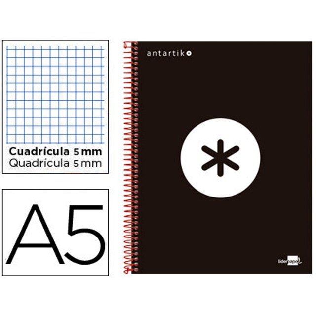Imagem 0 de Caderno A5 Antartik 120 Folhas 100G Quadriculado