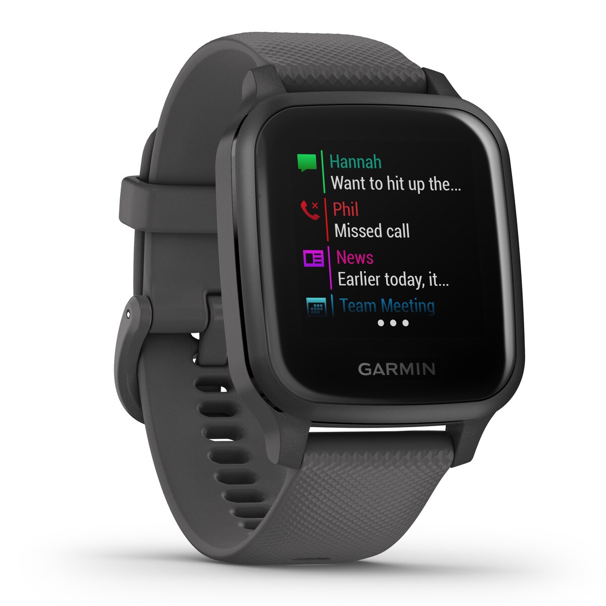 Relógio smartwacht GPS Venu Sq Cinzento-8