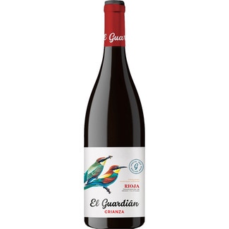 vino tinto crianza DOCa Rioja botella 75 cl - El Guardian