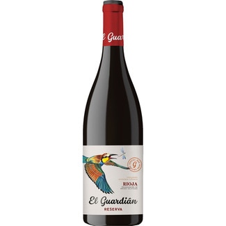 vino tinto reserva DOCa Rioja botella 75 cl - El Guardian