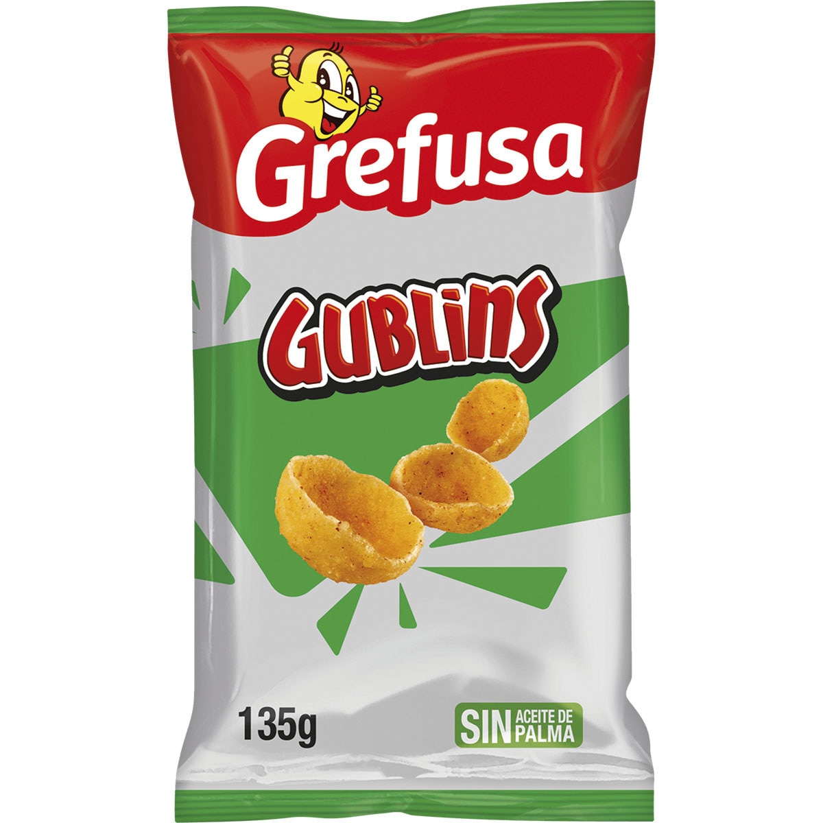 Gublins barbacoa snacks de maíz bolsa 135 g