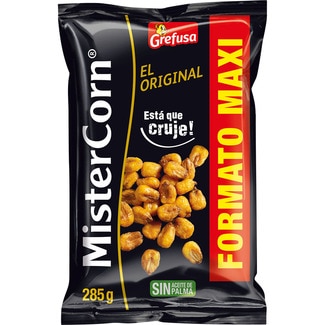 El Original maíz tostado Formato Maxi bolsa 285 g - Grefusa Mister Corn