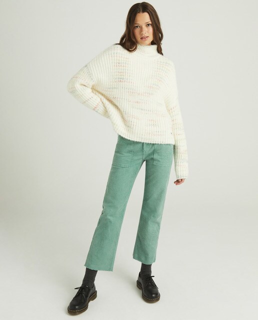 Pantalón de muer recto de pana · Green Coast · El Corte Inglés