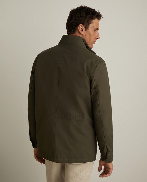 Parka de hombre kaki con cuatro bolsillos · Dustin · El Corte Inglés