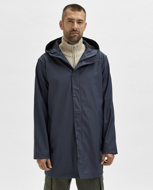Chubasquero de hombre con capucha · Selected · El Corte Inglés