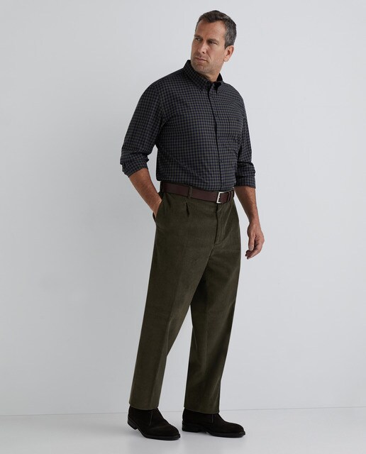 Pantalón de pana de hombre Dustin tallas grandes · Dustin · El Corte Inglés