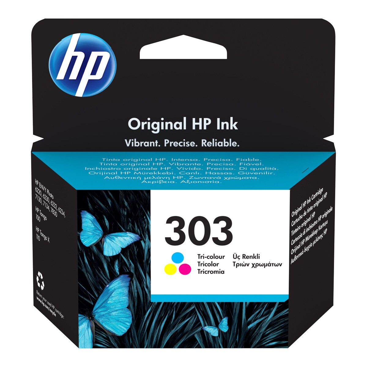 Cartucho de tinta Original HP 303 tricolor (T6N01AE) 1