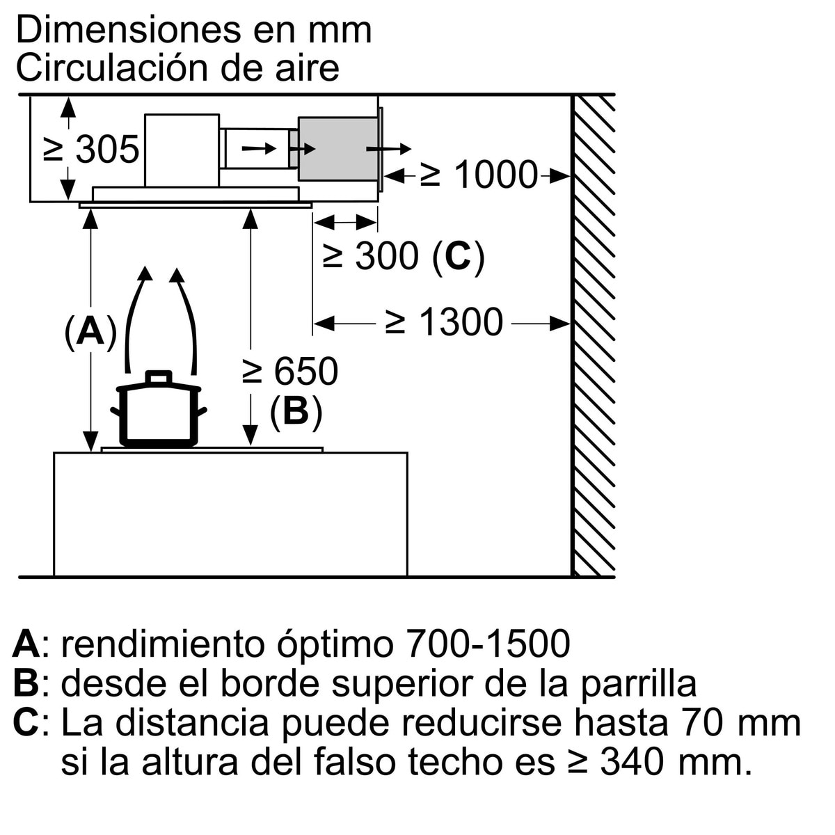 Campana de techo Siemens cristal blanco - LR97CBS20 Cristal blanco-12