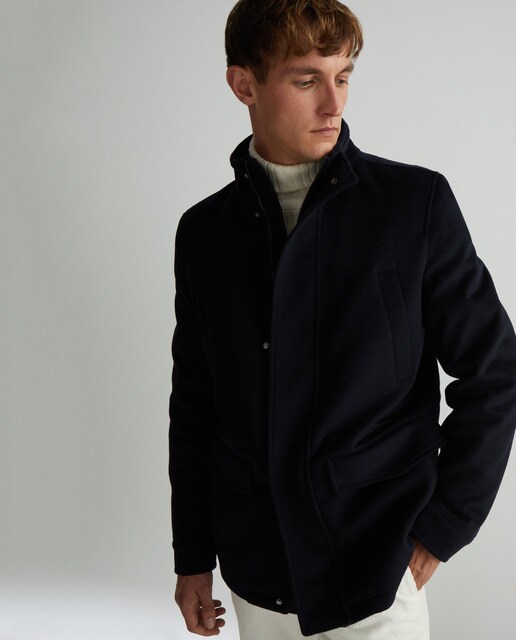 Chaquetón de hombre de paño azul · Emidio Tucci · El Corte Inglés