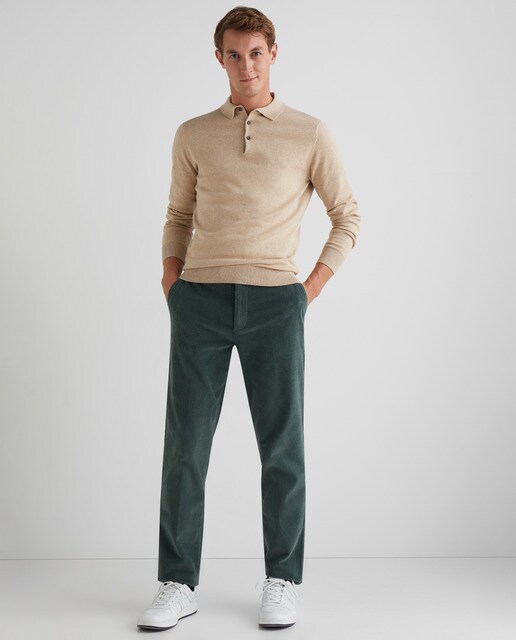 Comprar Pantalón chino de hombre de pana · Unit · Hipercor