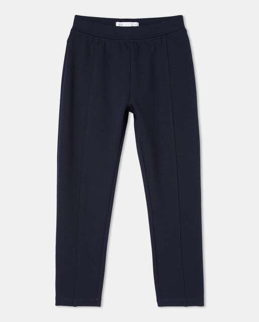 Jegging de niña punto roma azul marino · Kids El Corte Inglés · El Corte  Inglés
