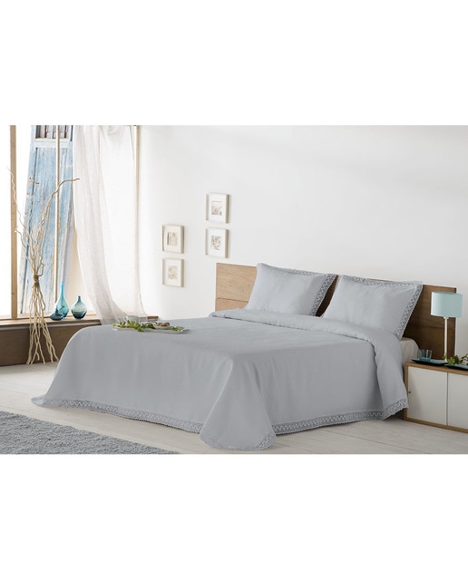 Imagen 0 de Colcha Kaia gris
