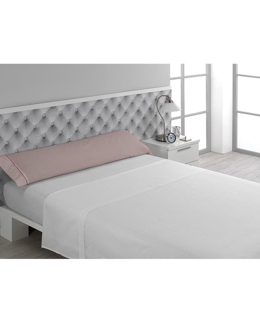 Imagen 0 de Funda almohada Don algodón 180 hilos 135 cm. rosa palo
