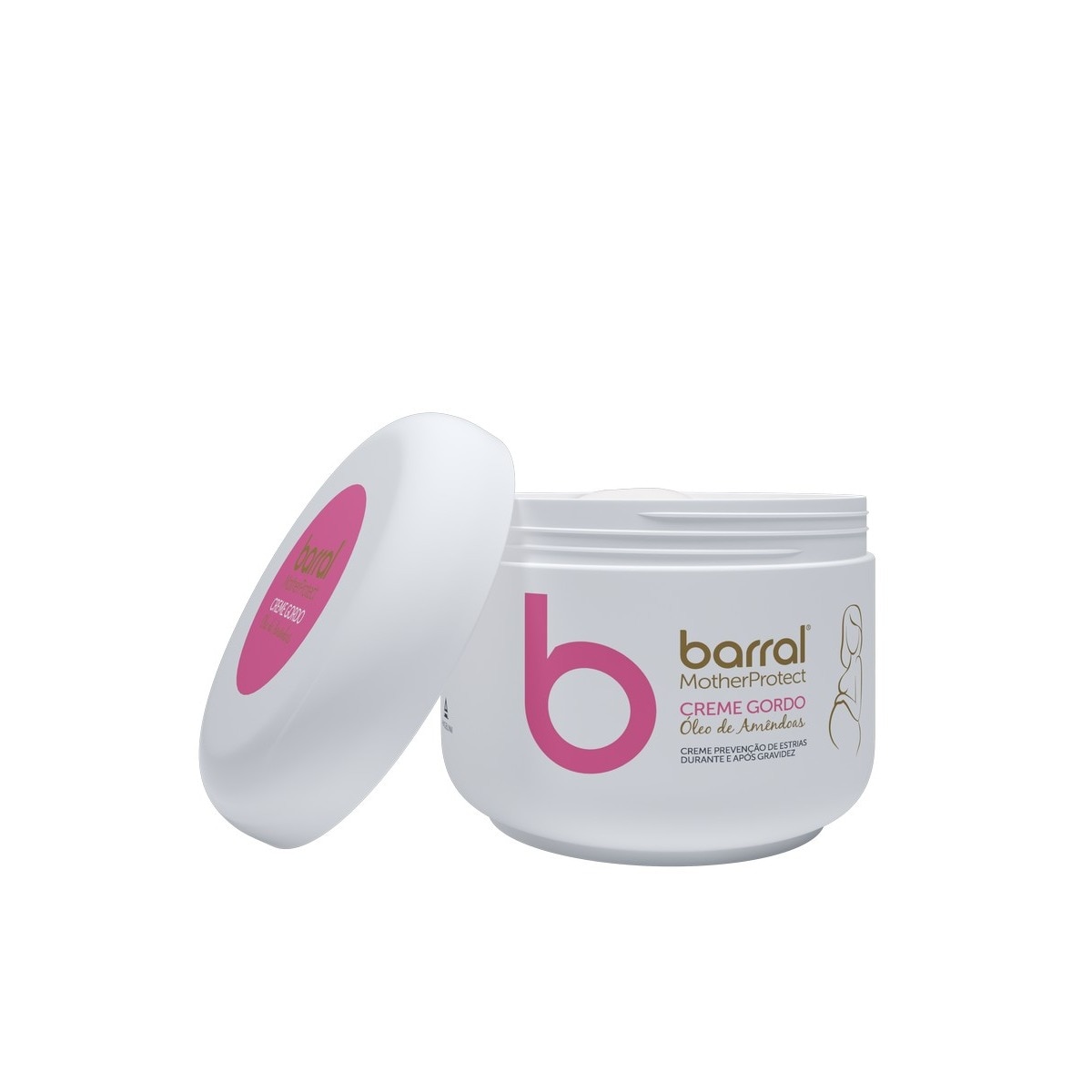 Imagem 0 de Creme Gordo Óleo Amêndoas MotherProtect 200ml (Boião) Barral