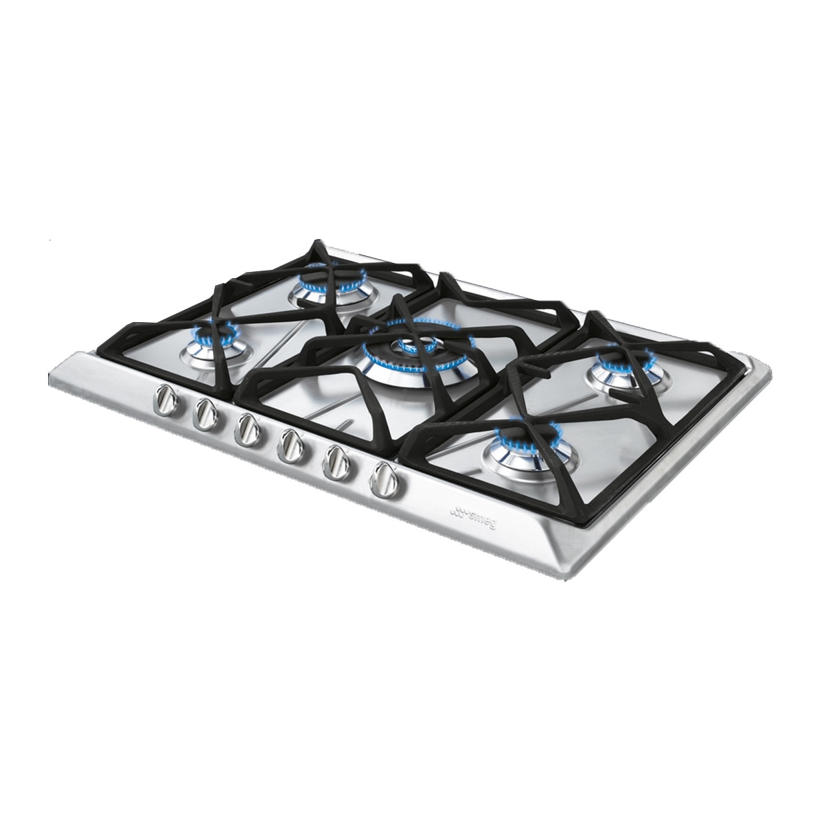 Placa gas Smeg 5 quemadores - SRV576GH5 Inox-3