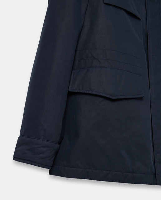 Parka de hombre azul con cuatro bolsillos · Dustin · El Corte Inglés