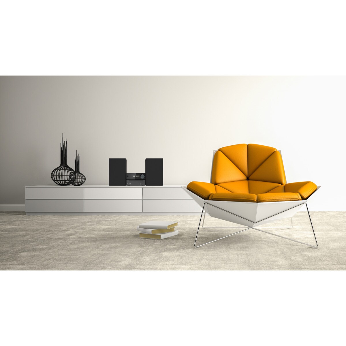 Microcadena Hi-Fi Kenwood M-420DAB Negro, CD, USB, DAB+ y Bluetooth Audio-Streaming Negro-4