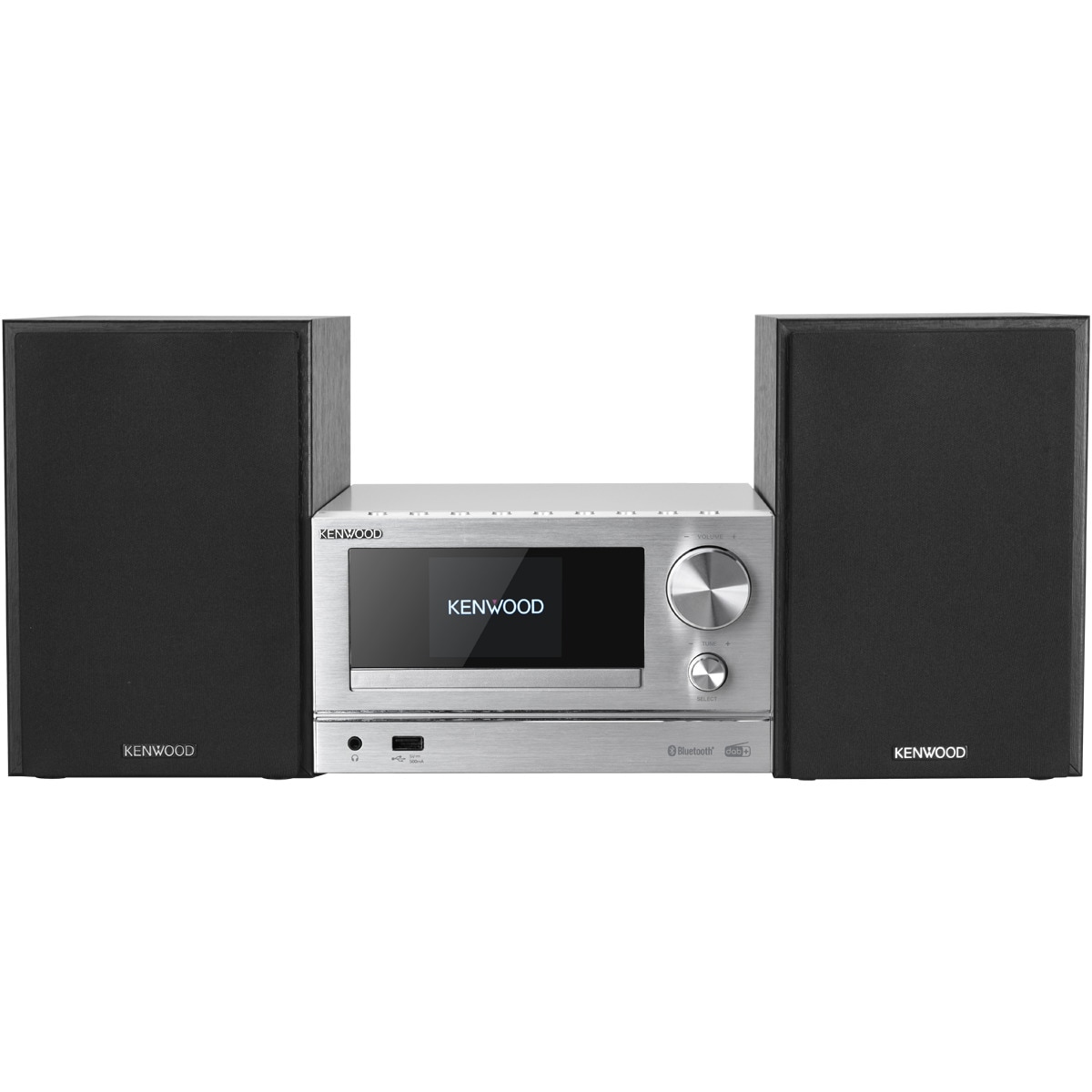 Microcadena Smart Kenwood M-7000SS Aluminio Wi-Fi, Spotify connect, CD, DAB+, USB y Bluetooth Audio Streaming Aluminio-1