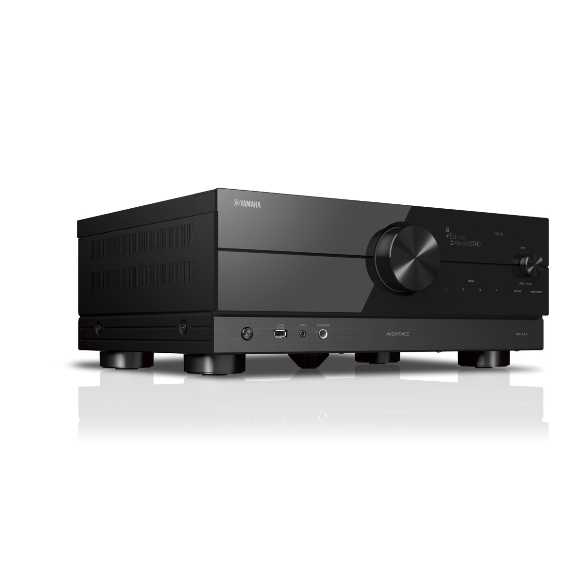 Receptor A/V 7.2 Yamaha MUSICCAST RX-A2A Bluetooth, Wifi Negro-2