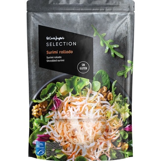 surimi de pescado rallado sabor marisco MSC sin gluten envase 125 g - El Corte Ingles Selection