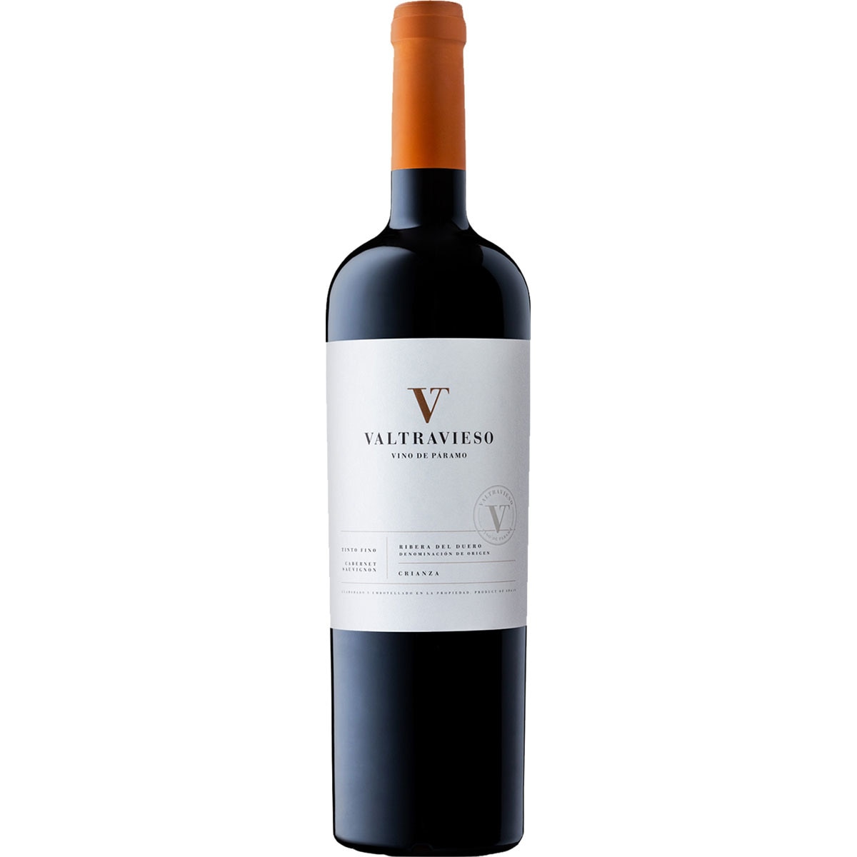 vino tinto crianza DO Ribera del Duero botella 75 cl
