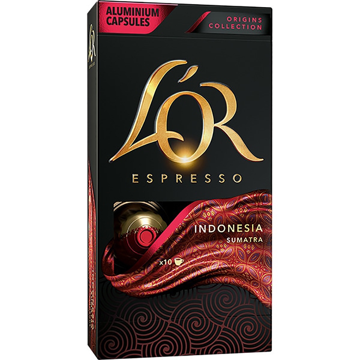 L'Or Espresso - Estuche 10 Cápsulas Origins Collection Café De Indonesia Sumatra Compatibles Con Máquinas Nespresso En Oferta L'Or Espresso - Estuche 10 Cápsulas Origins Collection Café De Indonesia Sumatra Compatibles Con Máquinas Nespresso Original
