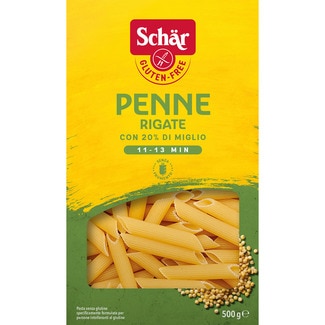 macarrones rayados sin gluten envase 500 g - Schar