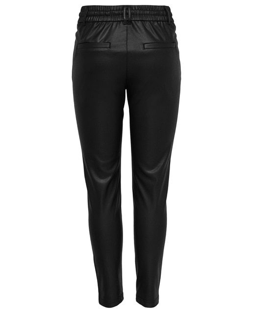 Pantalón de mujer polipiel de corte clásico · Only · El Corte Inglés