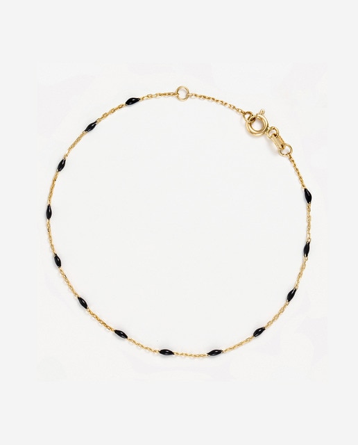 Imagen 0 de Pulsera resina Noir oro amarillo