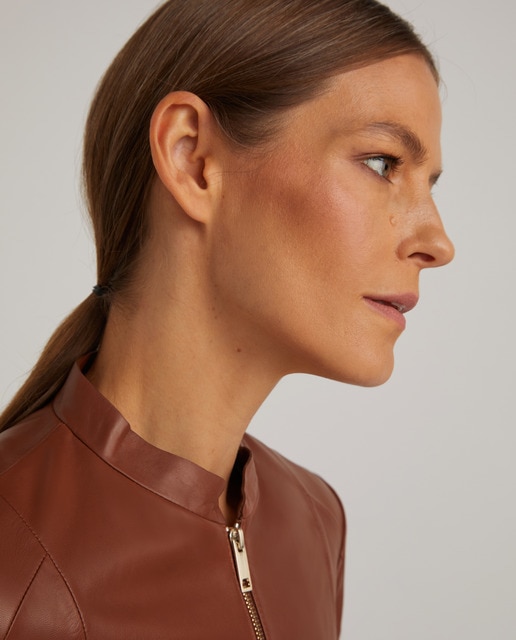 Cazadora de mujer piel · Woman El Corte Inglés · El Corte Inglés