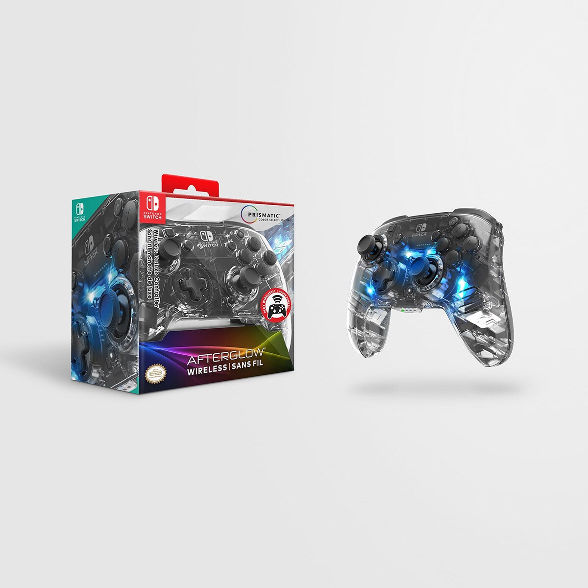 Comando Afterglow Wireless Deluxe Controller Licenciado - Nintendo Switch 2