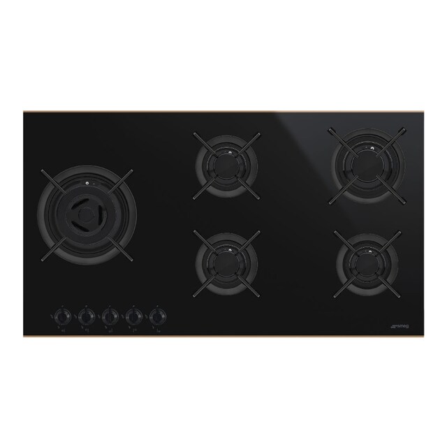 Imagen 0 de Placa gas Smeg 5 quemadores - PV695LCNR