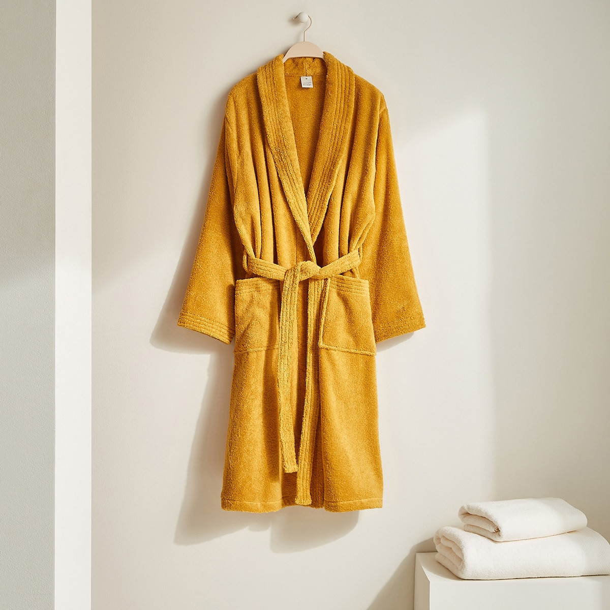 Peignoir unisexe 450 g/m2 avec revers, Kashmir