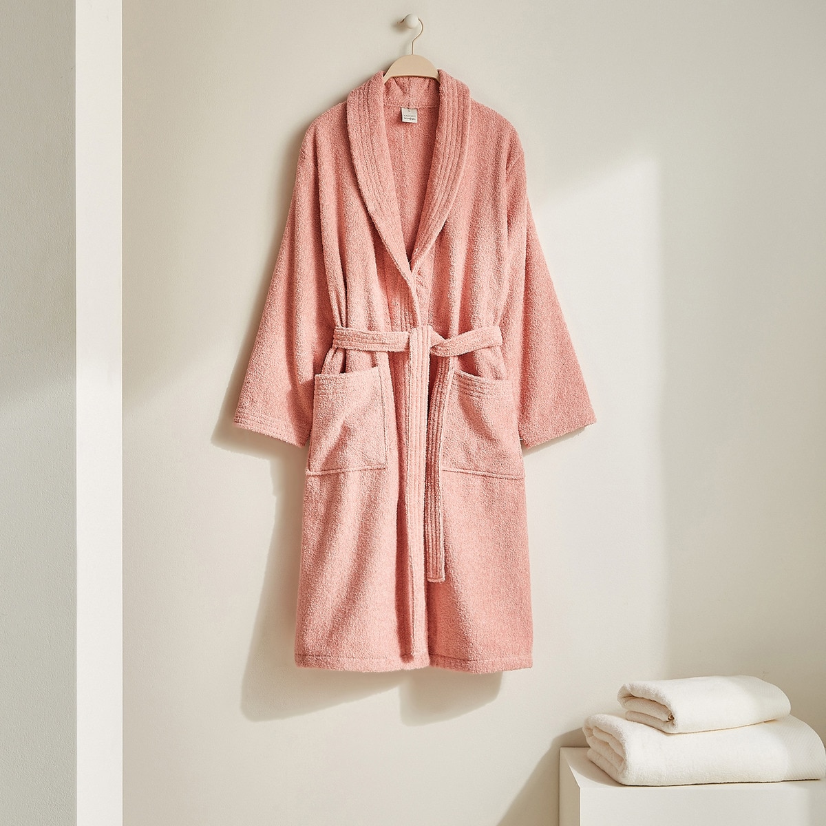 Peignoir unisexe 450 g/m2 avec revers, Kashmir