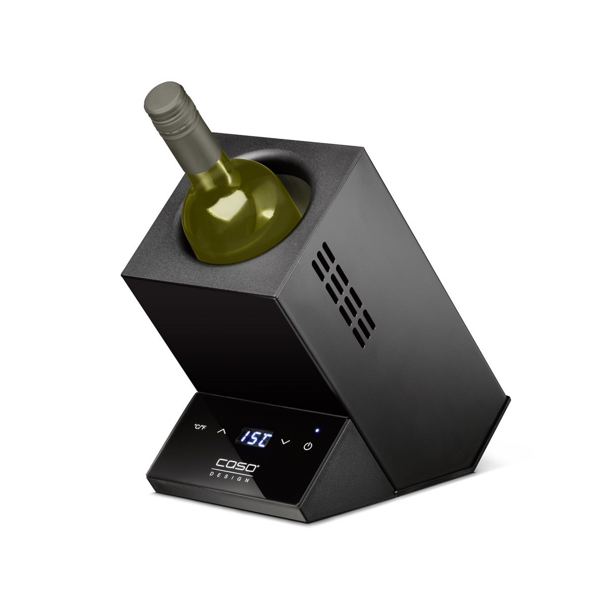 Refrigerador de Vinho para Mesa Winecase One Black Caso 5CASOD614G de 72 W - Preto Inox Inox/Preto-2