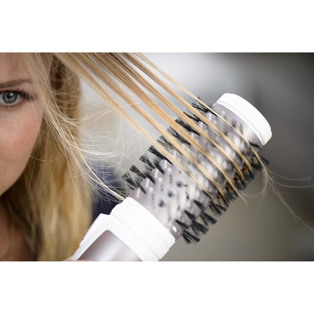 Modelador de Cabelo Rowenta Brush Activ Premium Care CF9540 com Utensílio  Escova de Ar Quente - Metálico/ Branco · El Corte Inglés