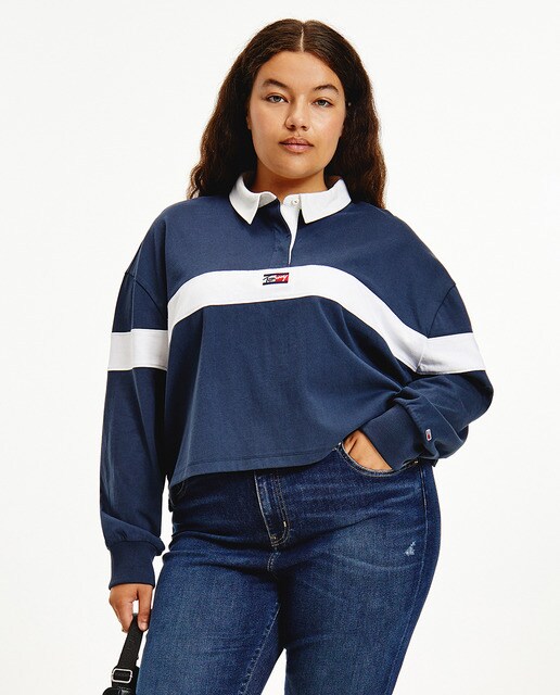 Polo de mujer talla grande de manga larga · Tommy Hilfiger Curve · El Corte  Inglés