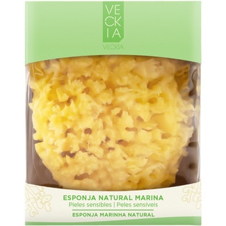 esponja natural marina piel sensible caja 1 unidad - Veckia