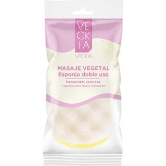 esponja vegetal masaje doble uso bolsa 1 unidad - Veckia