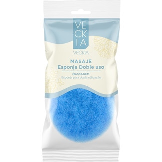 esponja doble uso masaje bolsa 1 unidad - Veckia