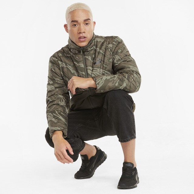Chaqueta de hombre ESS + Padded Aop Puma · El Corte Inglés