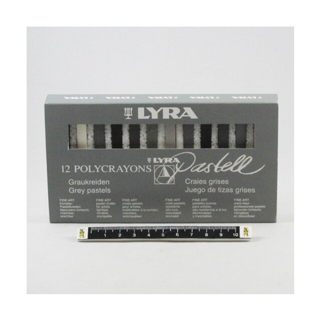 Imagem 0 de Estojo de Pastel Seco 12 Tons de Preto