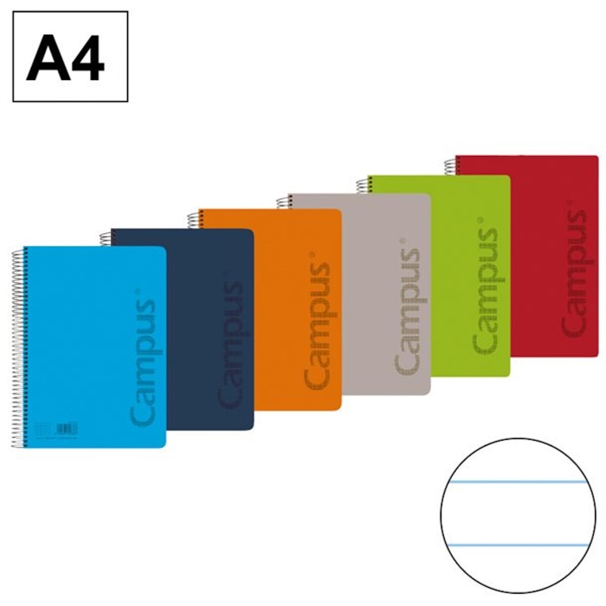 Caderno A4 Espiral 80 Folhas 1