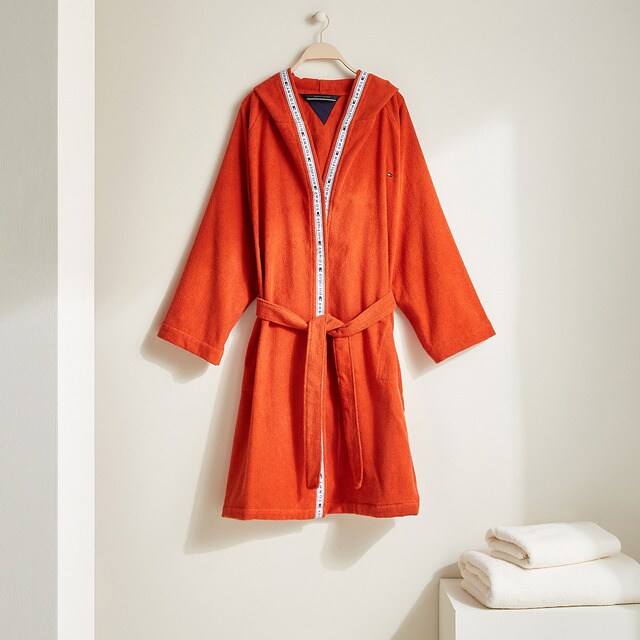 Albornoz con capucha 360 gr/m2 Timeless Tommy Hilfiger · Tommy Hilfiger