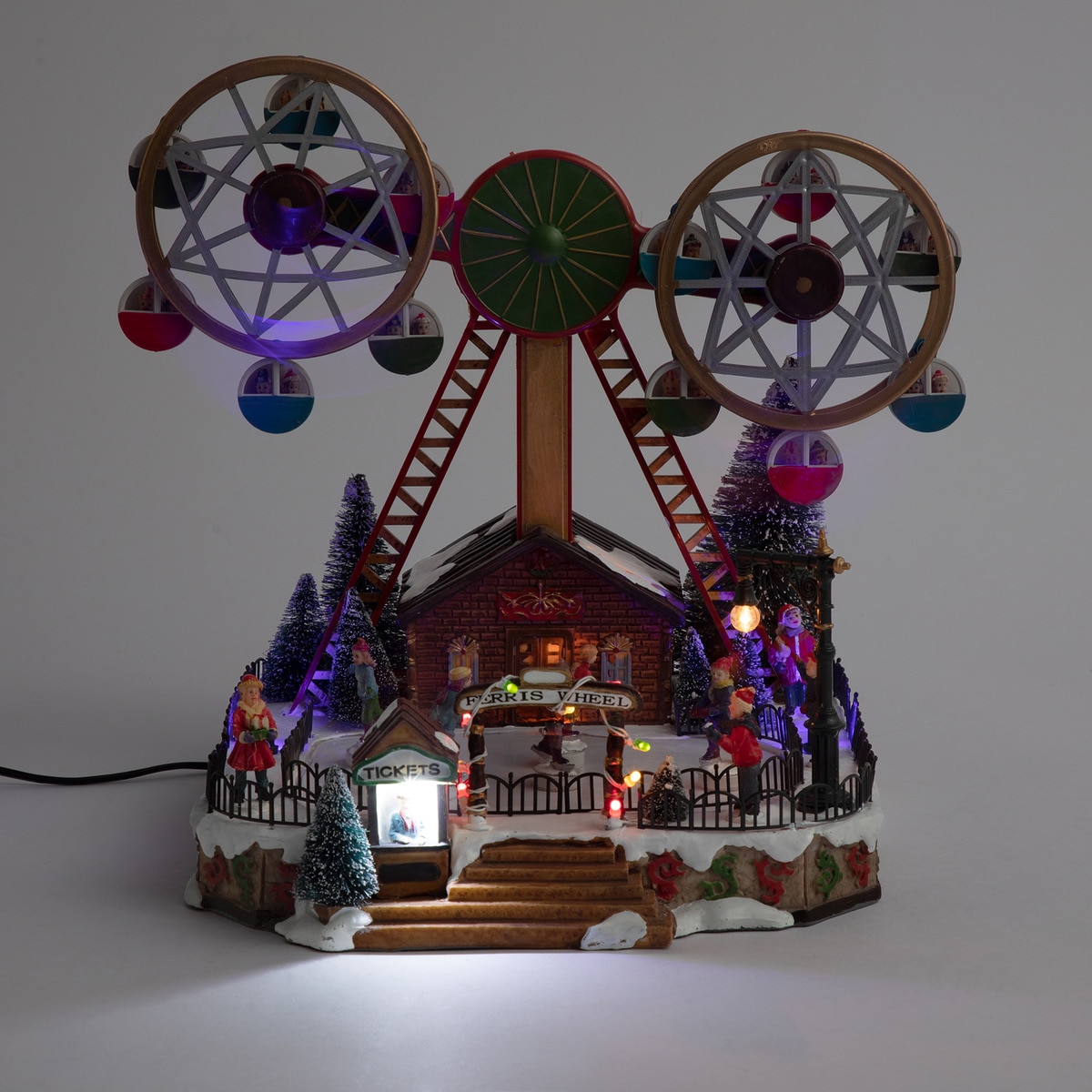 Atracción con 16 luces LED multicolor Belén Americano Navidad El Corte Inglés Multicolor-3