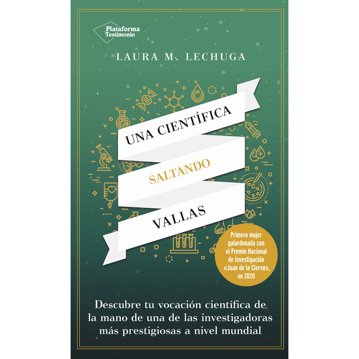 Una científica saltando vallas (Capa mole com abas) 1