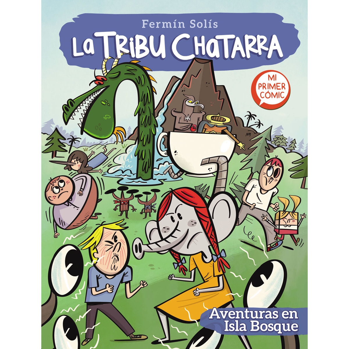 Imagem 0 de Aventuras en Isla bosque (La tribu chatarra 2): Mi primer cómic (Capa dura)