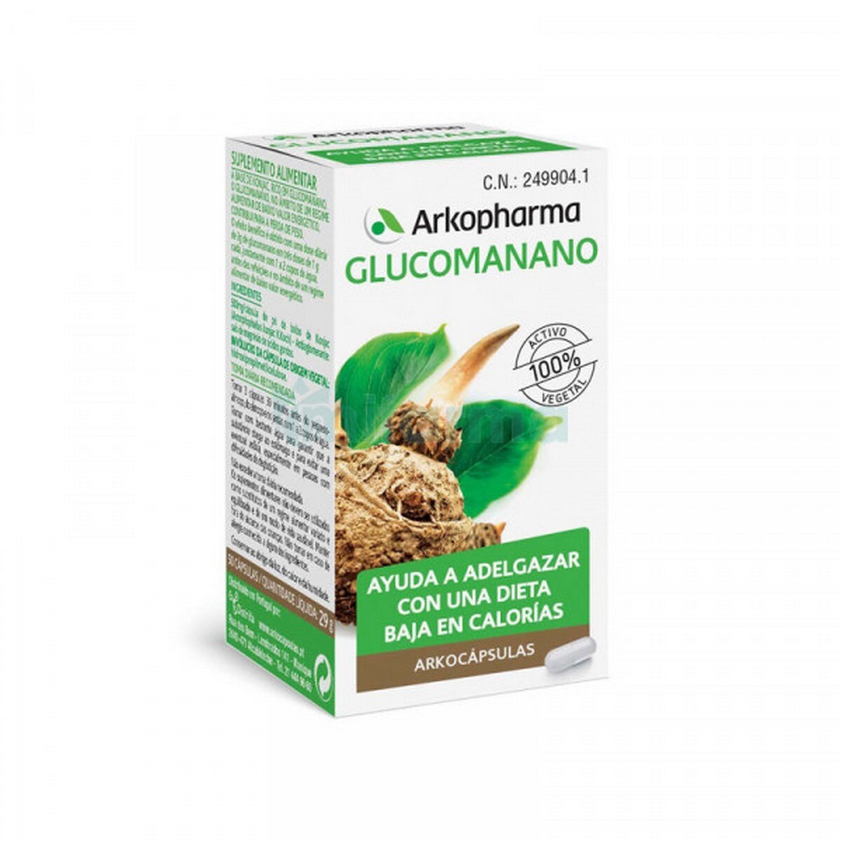 Suplemento Alimentar Konjac - 45 cápsulas 1